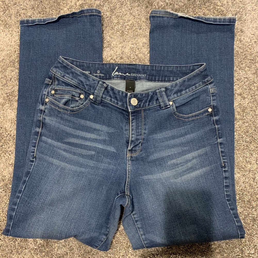 Lane Bryant Midrise Slim Boot Genius Fit Jeans